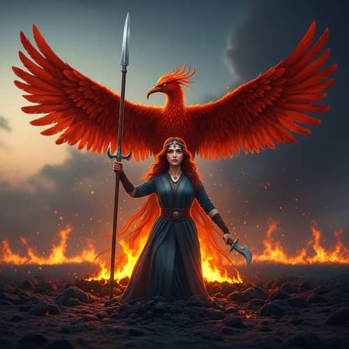 Phenomenal Phoenix Transformation: From Ashes to Warrior