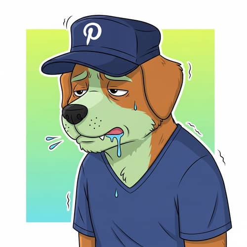 Cautionary Dog Illustration: Salivating Before Vomiting