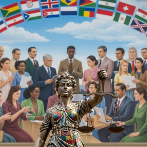 Global Justice and Unity: Embodying Human Rights and Laws