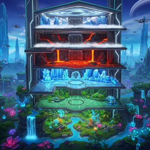 Futuristic Multi-Floor Mansion Design Ideas
