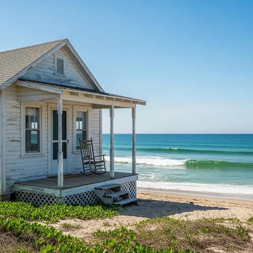 Tranquil Oceanfront Cottage - Charming Rustic Retreat