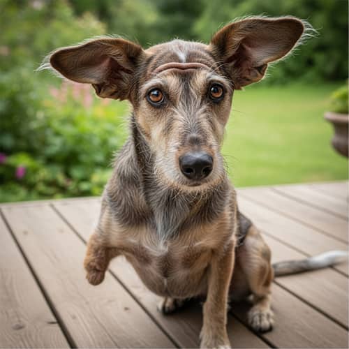 Realistic Ugly Dog Unlookable - Quirky Canine Portrait