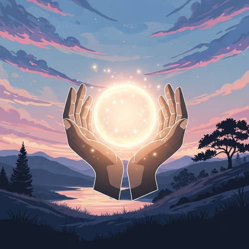 Symbol of Stewardship and Spirituality: Digital Artwork