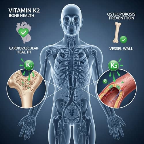 Vitamin K2 Health Benefits: Bones & Blood Vessels - Prevention of Diseases