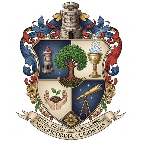 Symbolic Coat of Arms: Trust, Appreciation, Growth, Compassion, Curiosity