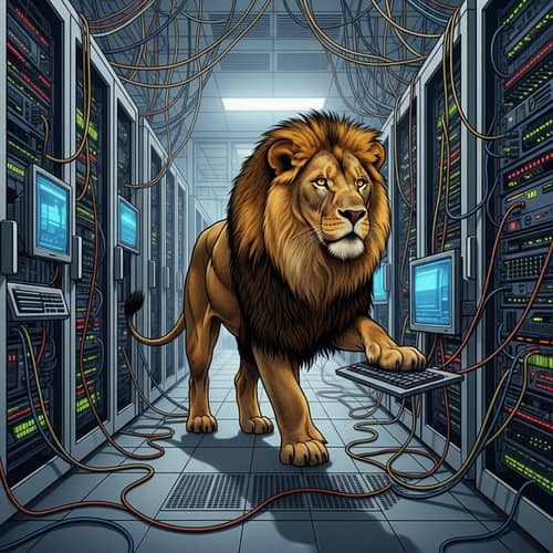 Regal Lion Roaming Data Center - Power of Nature meets Technology