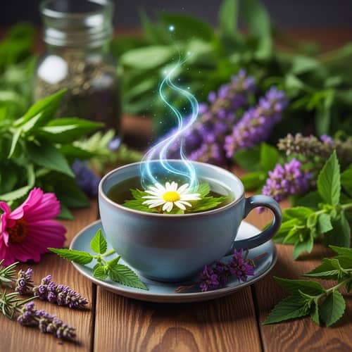 Power of Plants Tea Cup | Nature's Healing Magic