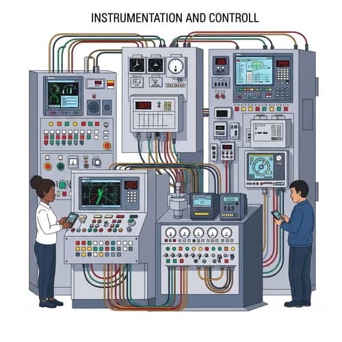Comprehensive Instrumentation & Control System Illustration