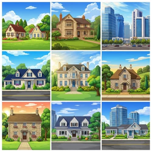 Satisfying Houses: Picturesque Landscape for Ideal Living