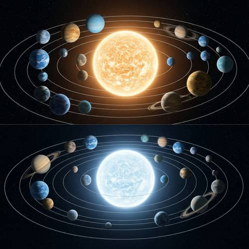 Astronomy: Two Stars & Diverse Planets