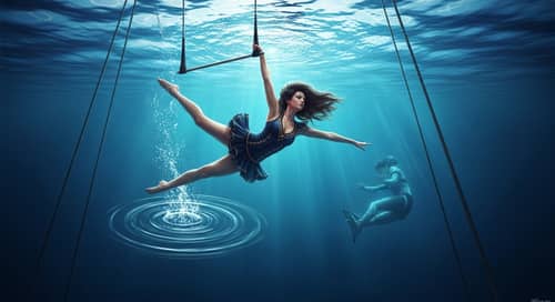 Darya Vintolova Trapeze Artist Underwater Dreamworld | The Matrix Fusion