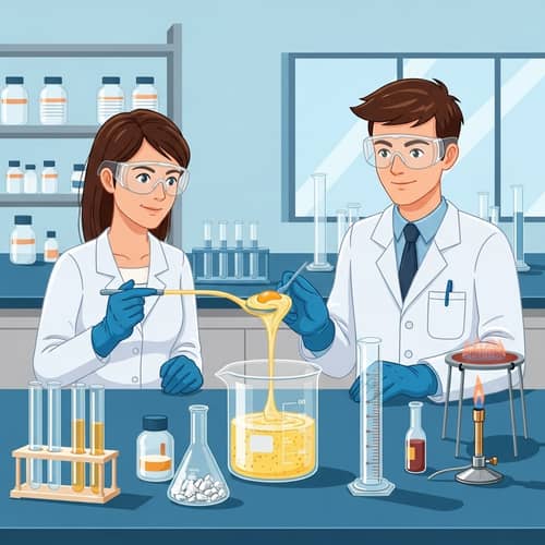 Egg Albumin and Mercury Chloride Experiment in Lab Setting