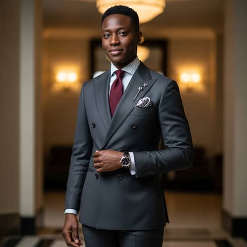 Luxury Fashion Style for Elegant Individuals of African Descent