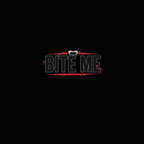 Dark Bite Me T-Shirt Logo | Modern Graphic Design