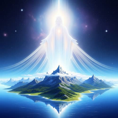 Ethereal Divine Entity - Wisdom and Tranquility