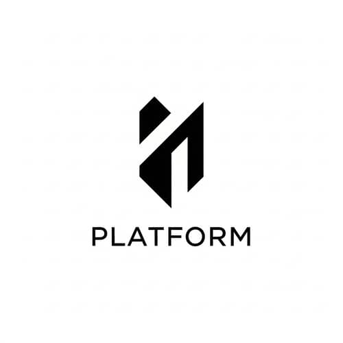 Minimalist Logo Platform - Modern, Elegant, and Simple Design