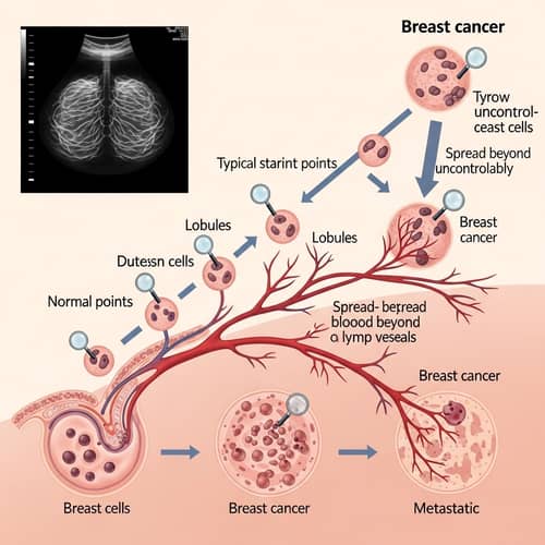 Breast Cancer Development: Types, Spread & Early Detection