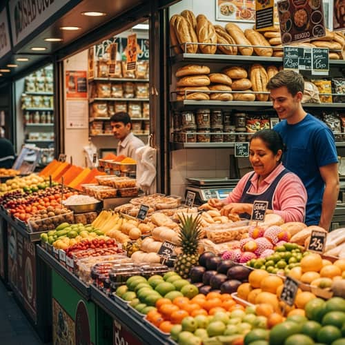 Diverse Food Market | Fresh Produce, Bread, Spices