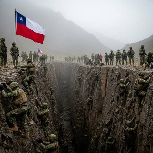 Chilean Special Forces Training in Mountainous Terrain