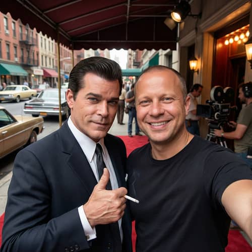 Selfie with Henry Hill from Goodfellas