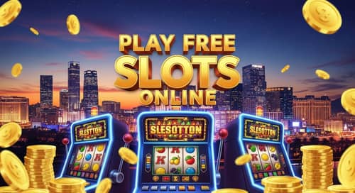 Play Free Slots Online in Glitzy Neon Cityscape
