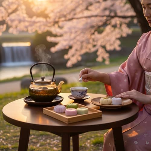 Japanese Tea Ceremony: Serene Afternoon Delight