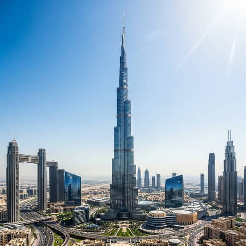 Burj Khalifa, Dubai | Gleaming Tower of Infinity