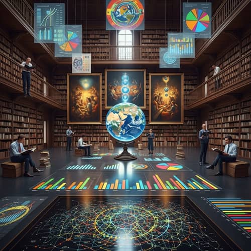 Artistic Data Exploration: Ancient Books, Global Insights