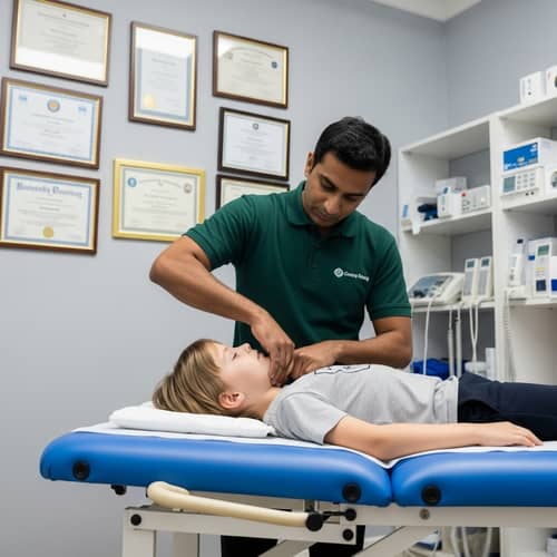 Cervical Osteopathy Treatment for Children by Expert Practitioner