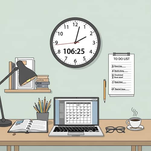 Efficient Time Management in Simplistic Style