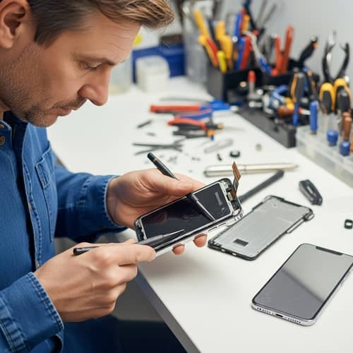 Smartphone Display Repair by Expert Technician | iPhone 12 Screen Replacement