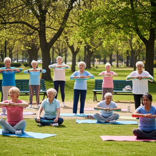Health Education for Seniors: Diverse Exercise Programs
