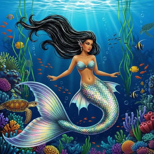 Enchanting Mermaid in Filipino Folklore