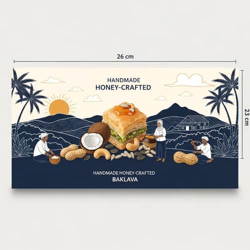 Luxurious Nusantara-Inspired Baklava Packaging | Exquisite Design