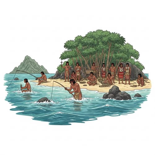 Sentinela Tribe on Remote Island - Authentic Indigenous Lifestyle