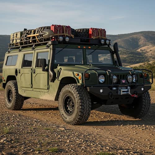 Rugged Hammer H1 Van | Military Field Operations Vehicle