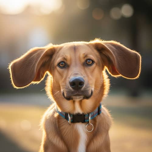Unique-Looking Dog with Elephant-Like Ears | Adorable Mix Breed
