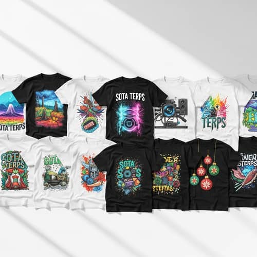 Creative Custom-Designed T-Shirts for Sota Terps Cannabis Company