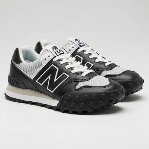 Classic New Balance Sneakers in Light and Dark Shades