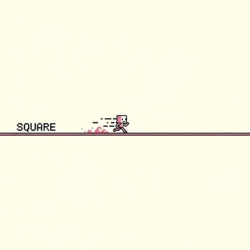Pixel Runner Square | Basic Representation of Movement
