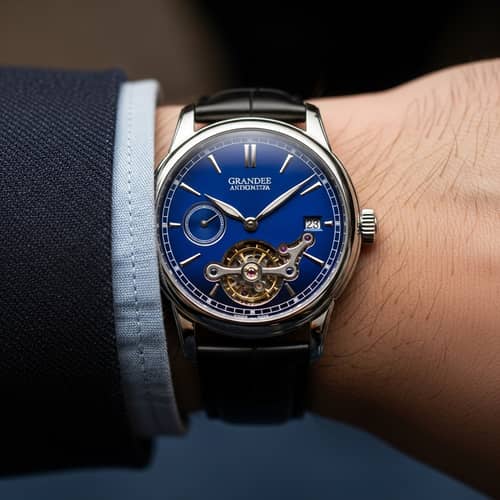 Timeless Luxury Watch with Intricate Detailing | Formal & Casual Fashion Statement