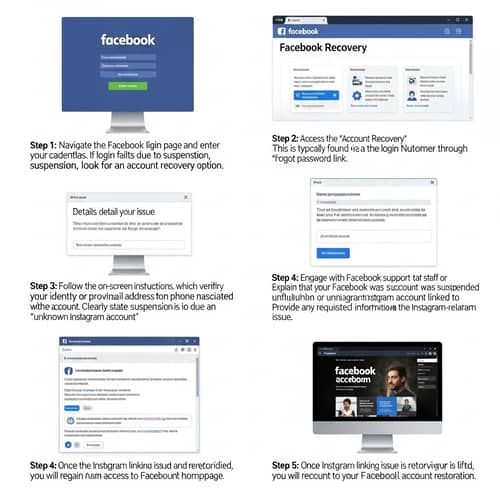 Recover Facebook Suspended Account Due to Unknown Instagram