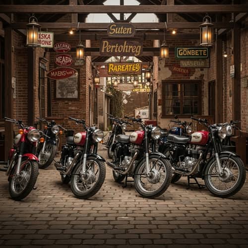 Iconic and Vintage Motorcycles Retrospective | Classic Style Bikes