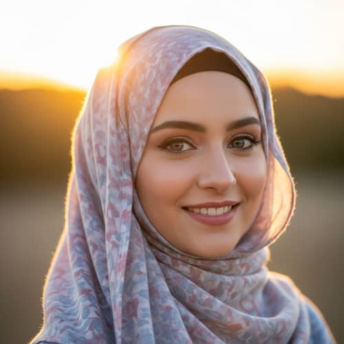 Beautiful Girl in Hijab - Stunning Photoshoot
