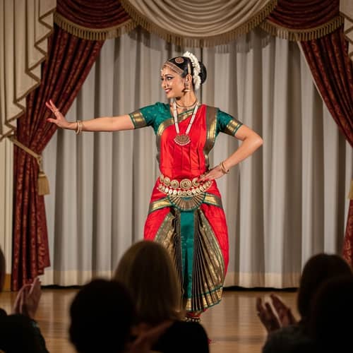 Karina - Professional South Asian Dancer on Stage