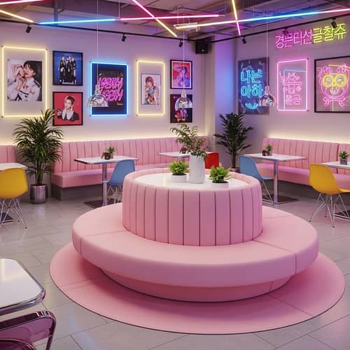 Contemporary K-Pop Inspired Elliptical Trunk for Eight
