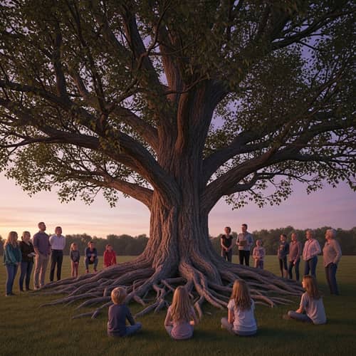 Storytelling in Pembroke Township: Tree of Wisdom and Legends