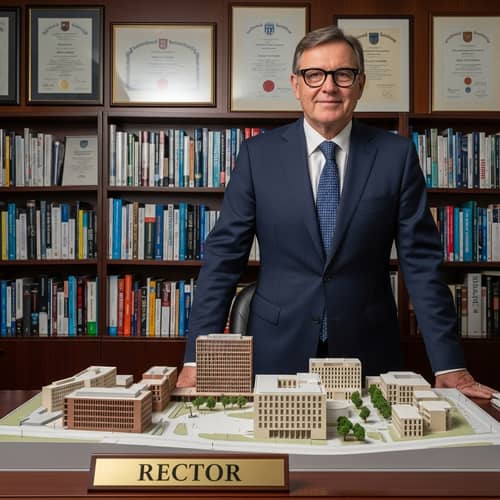 University Rector in Office | Academia Leadership