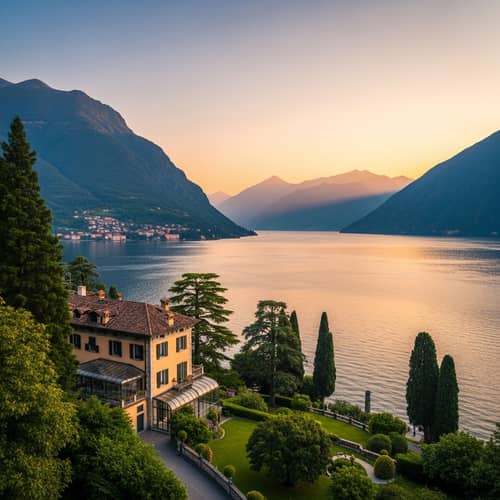 Tranquil Villa by Lake Maggiore | Serene Waterfront Retreat