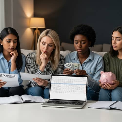 Diverse Women Seeking Ways to Boost Income | Financial Worries